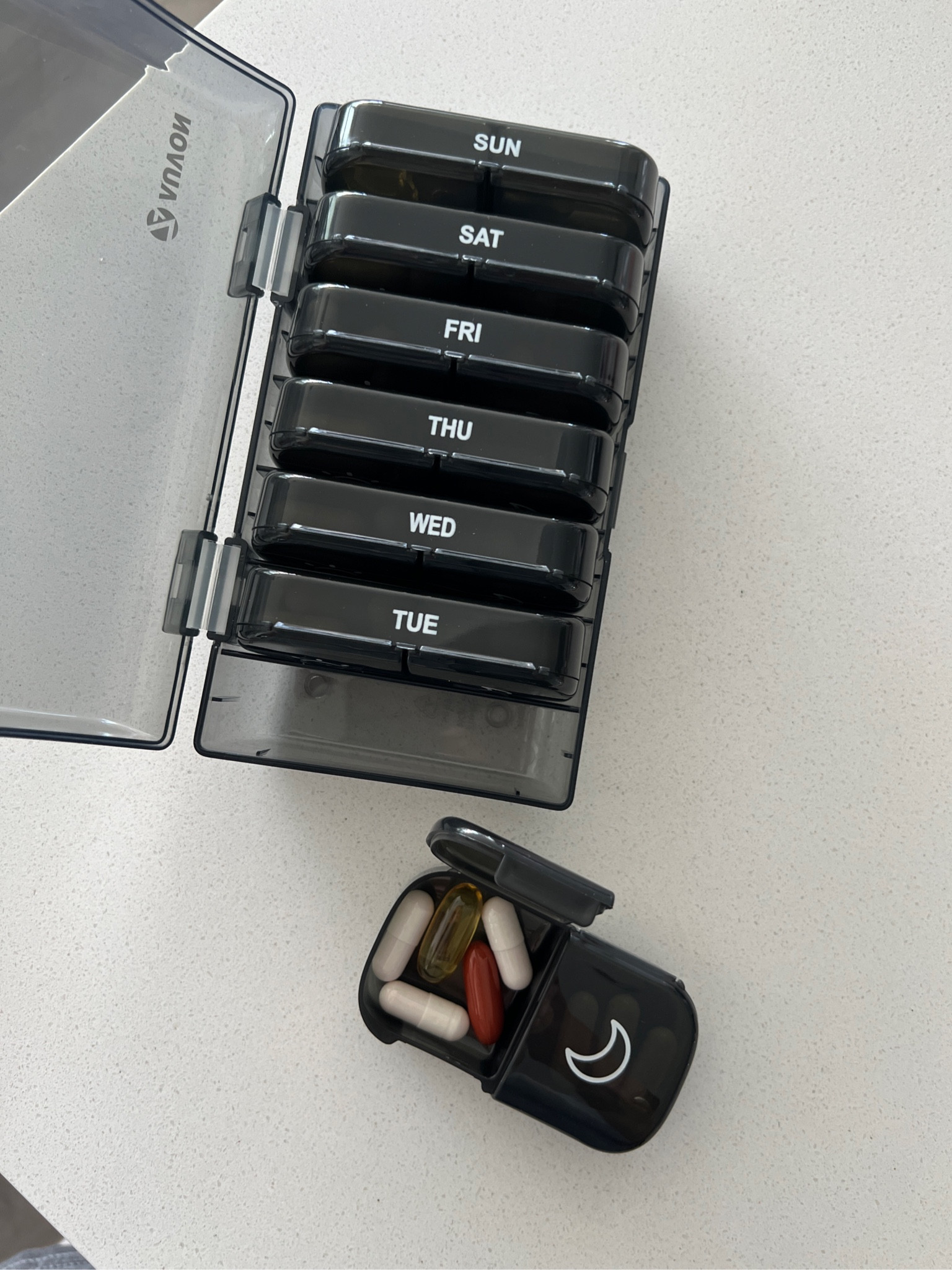 Pill Organizer 💊
Things I get excited about at this stage of my life. 

#LTKOver40 #LTKFindsUnder50 #LTKHome