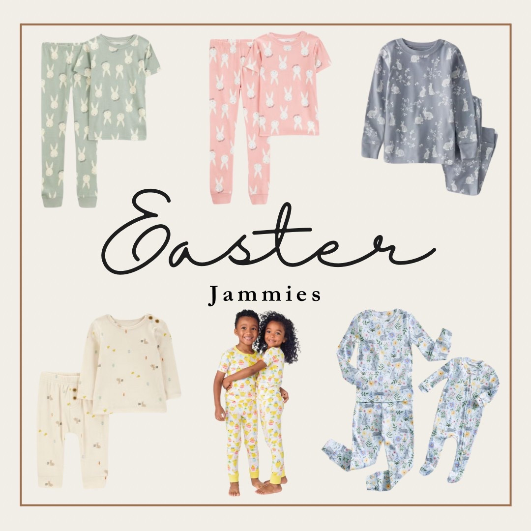 Easter Jammies for your littles
 🐣 🐰 💐 🪺 

#LTKKids #LTKFamily #LTKBaby