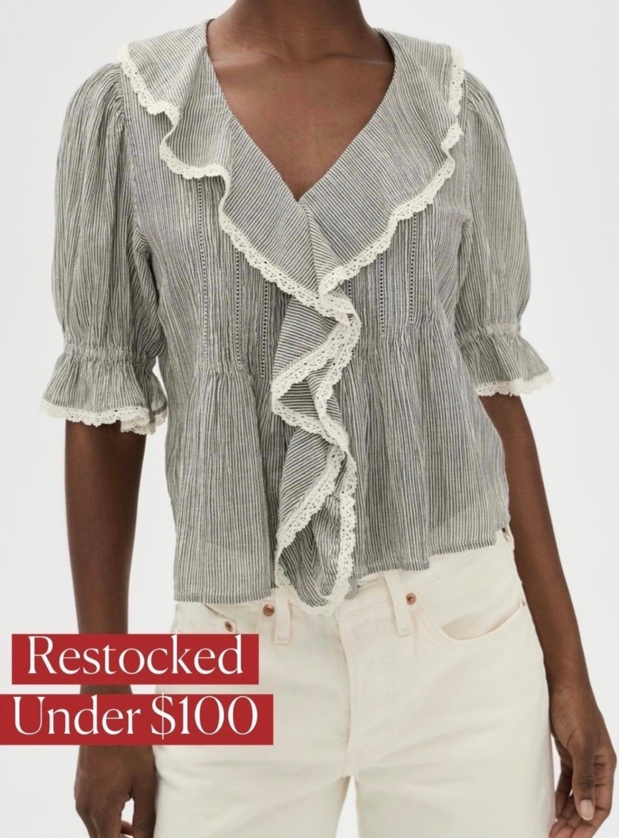 Ruffle top
Spring Top
Spring outfit 

#LTKdayinmylife #LTKSeasonal