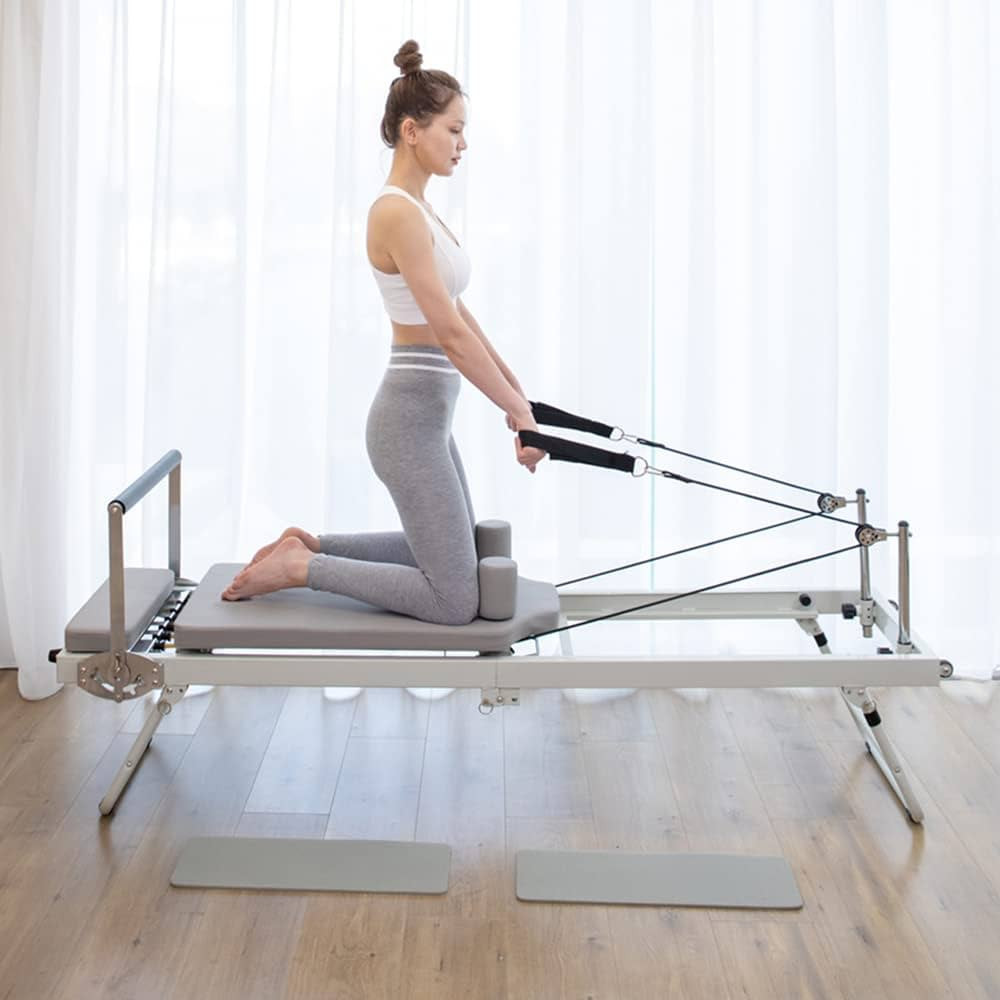 Foldable Pilates Reformer, Pilates Machine & Equipment for Home Use and Gym Workout, Suitable for... | Amazon (US)