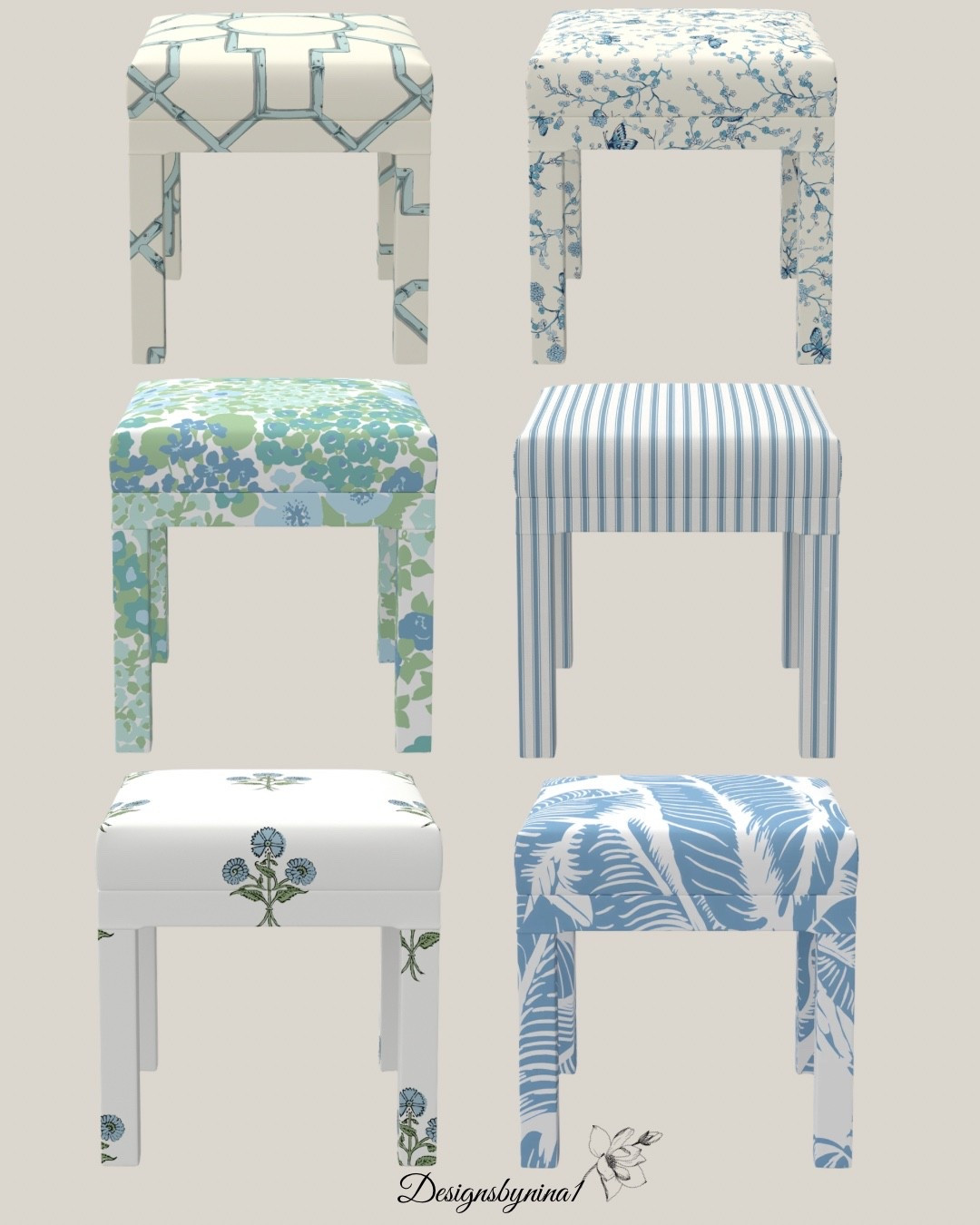 Beautiful upholstered ottomans! Blue & White Ottomans! 🩵🤍

Accent Furniture | Home Decor | Living Room Decor | Warm Neutral Decor | Classic Blues | Transitional Decor | Transitional Modern Coastal | Traditional Decor | Brown & Blue Decor | Classic Decor | Timeless Decor 


#LTKHome #LTKHome