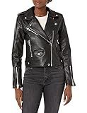 [BLANKNYC] womens Jacket, & Luxury Clothing Vegan Leather Moto Jacket Comfortable Casual Coat, For t | Amazon (US)