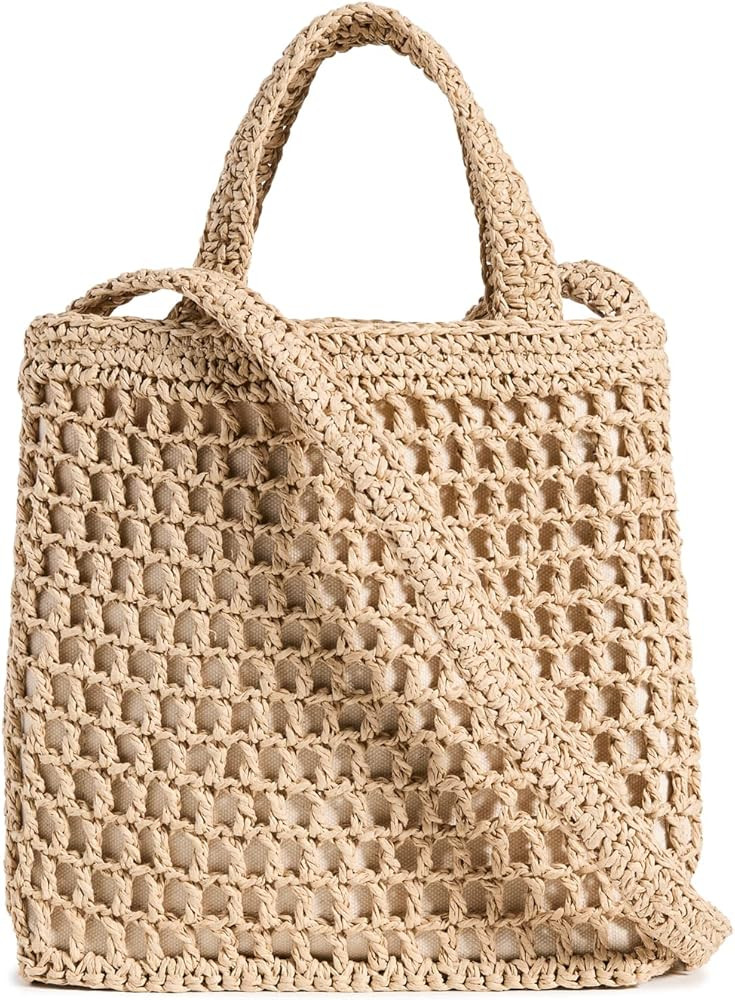 Madewell Women's Mini Transport Tote Straw | Amazon (US)
