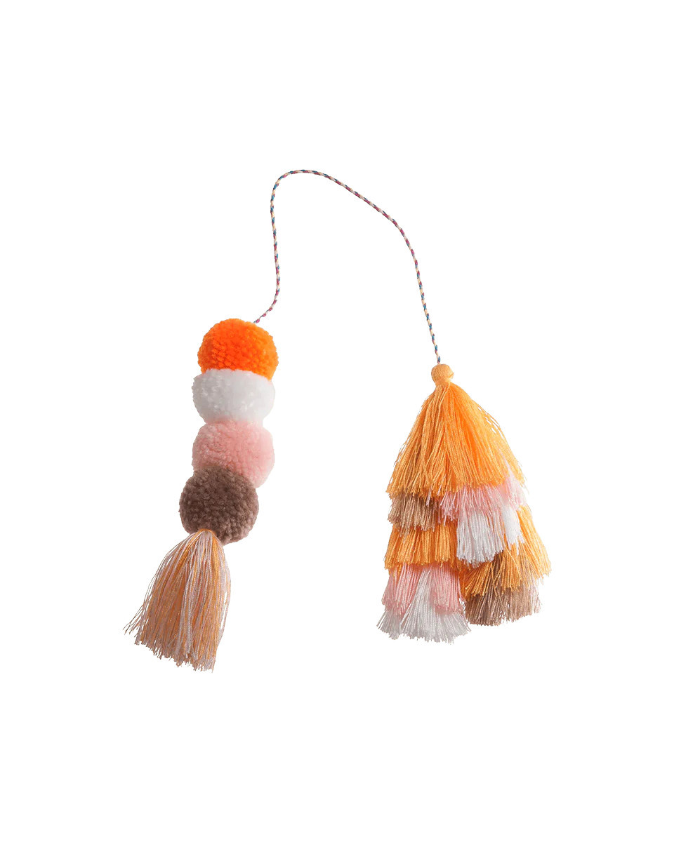 Bogg Bag Bauble - Creamsicle Double Tassel | Bogg Bag