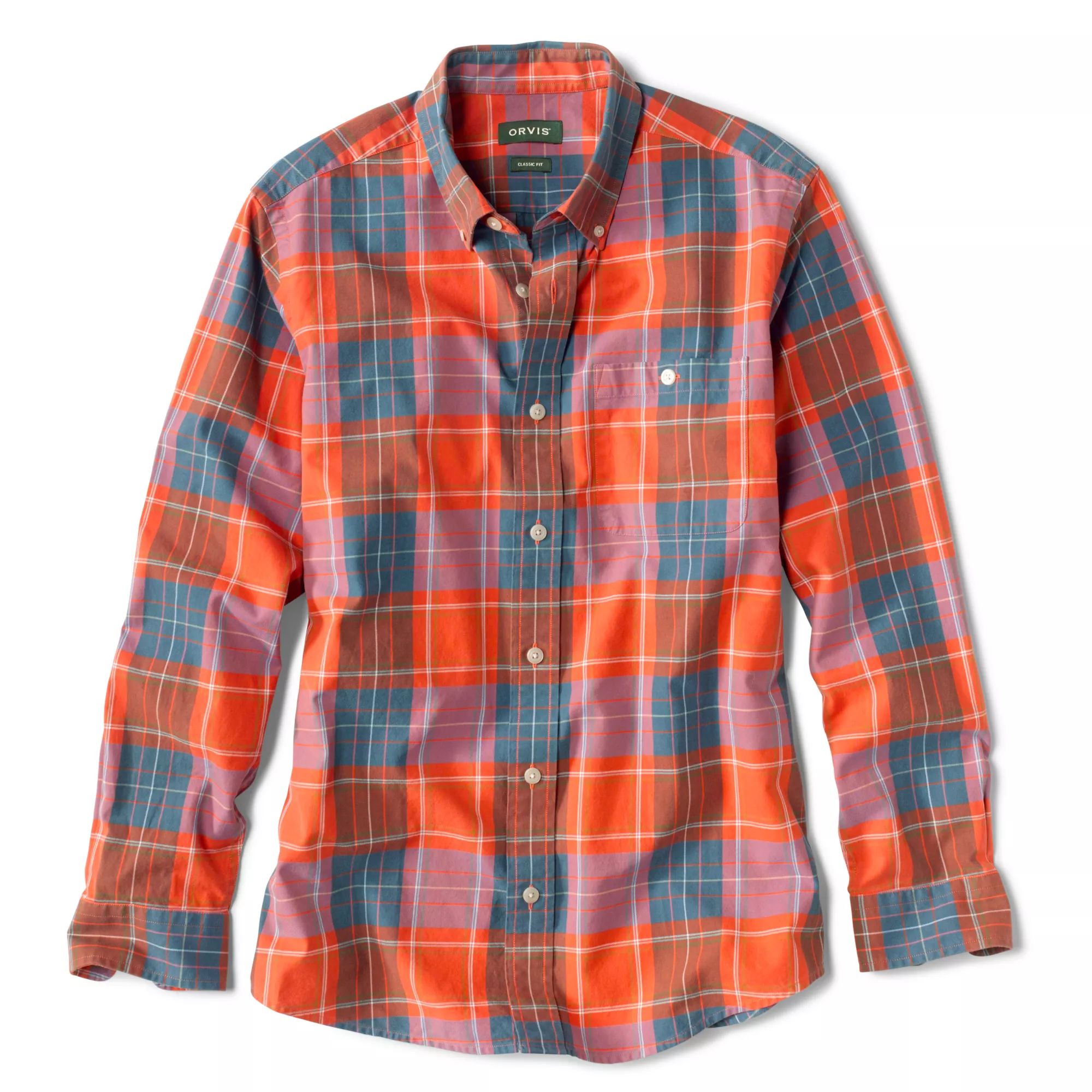 Signature Twill Long-Sleeved Shirt | Orvis (US)