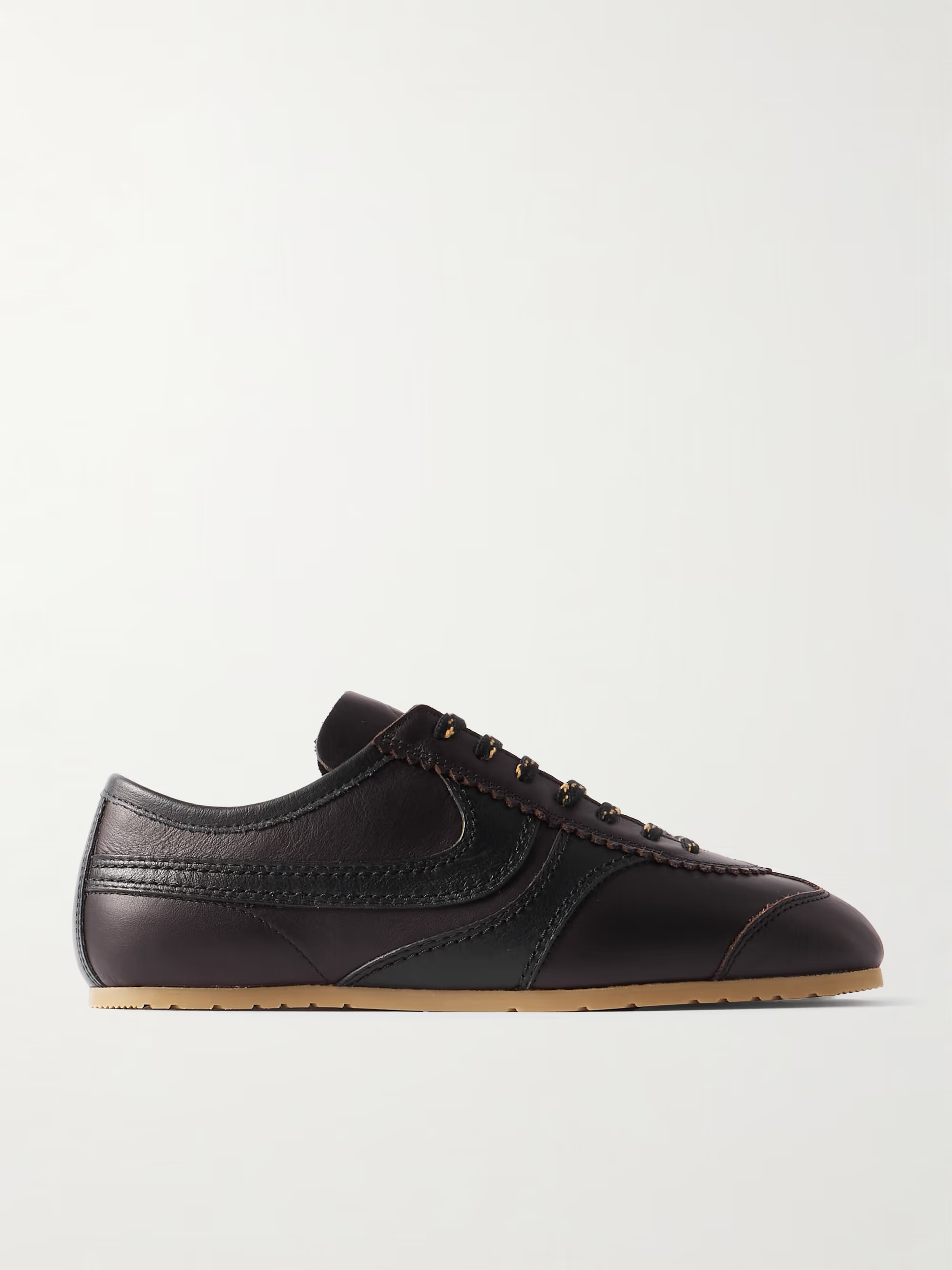Leather sneakers | NET-A-PORTER (US)