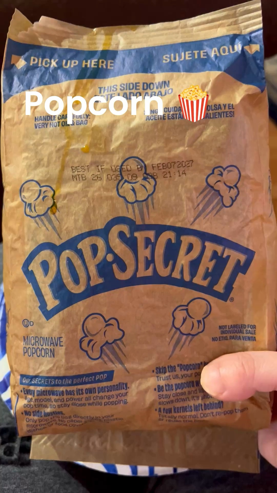 Snacking on some PopSecret popcorn 🍿 this morning. 

#LTKstorytime #LTKmorningroutine #LTKfoodie