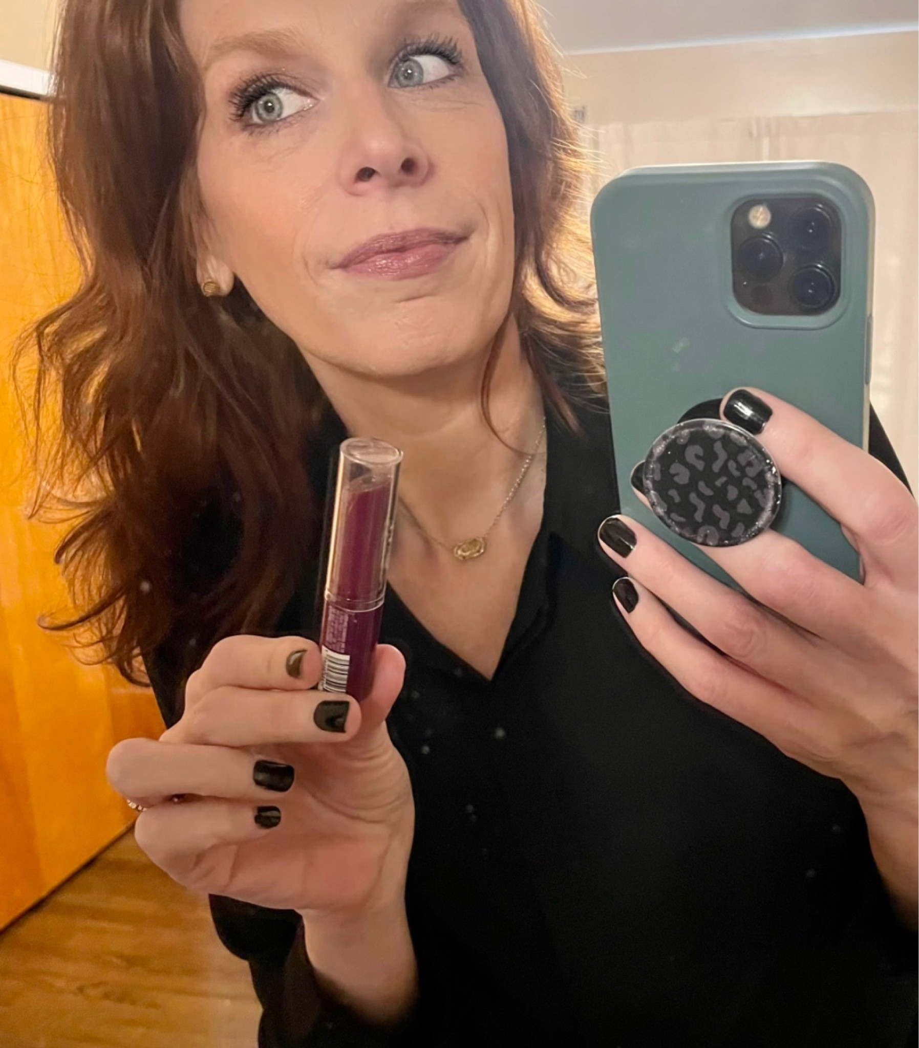 I’ve been loving this e.l.f. Hydrating core lip shine in shade Ecstatic. My Express top is on sale 40% off and it’s a closet staple!!

#LTKfindsunder50 #LTKsalealert
