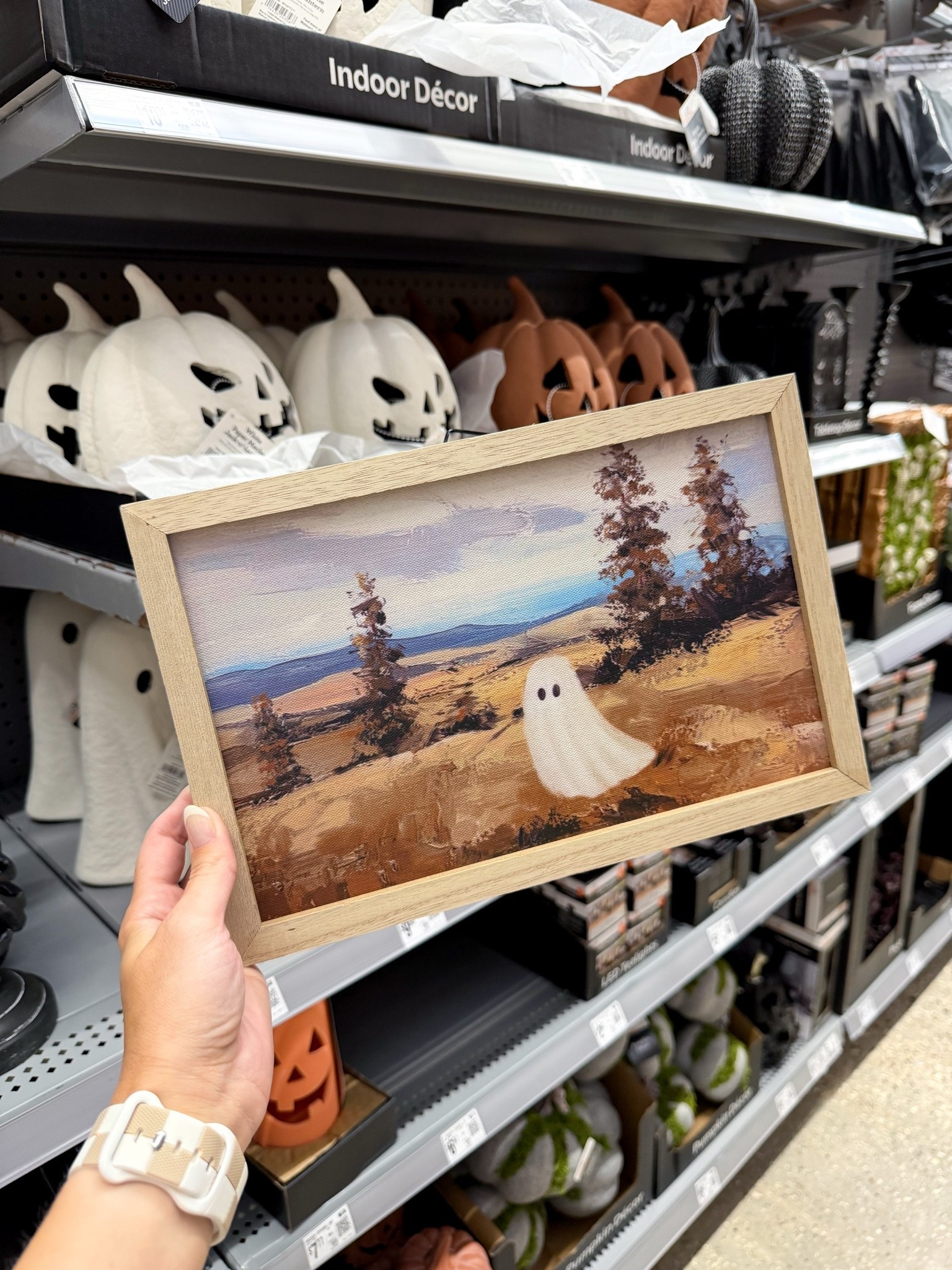 The cutest little decor piece from Walmart! This ghost painting is so cute and makes the perfect Halloween decor in your home! @Walmart

#LTKSeasonal #LTKHome #LTKmomlife