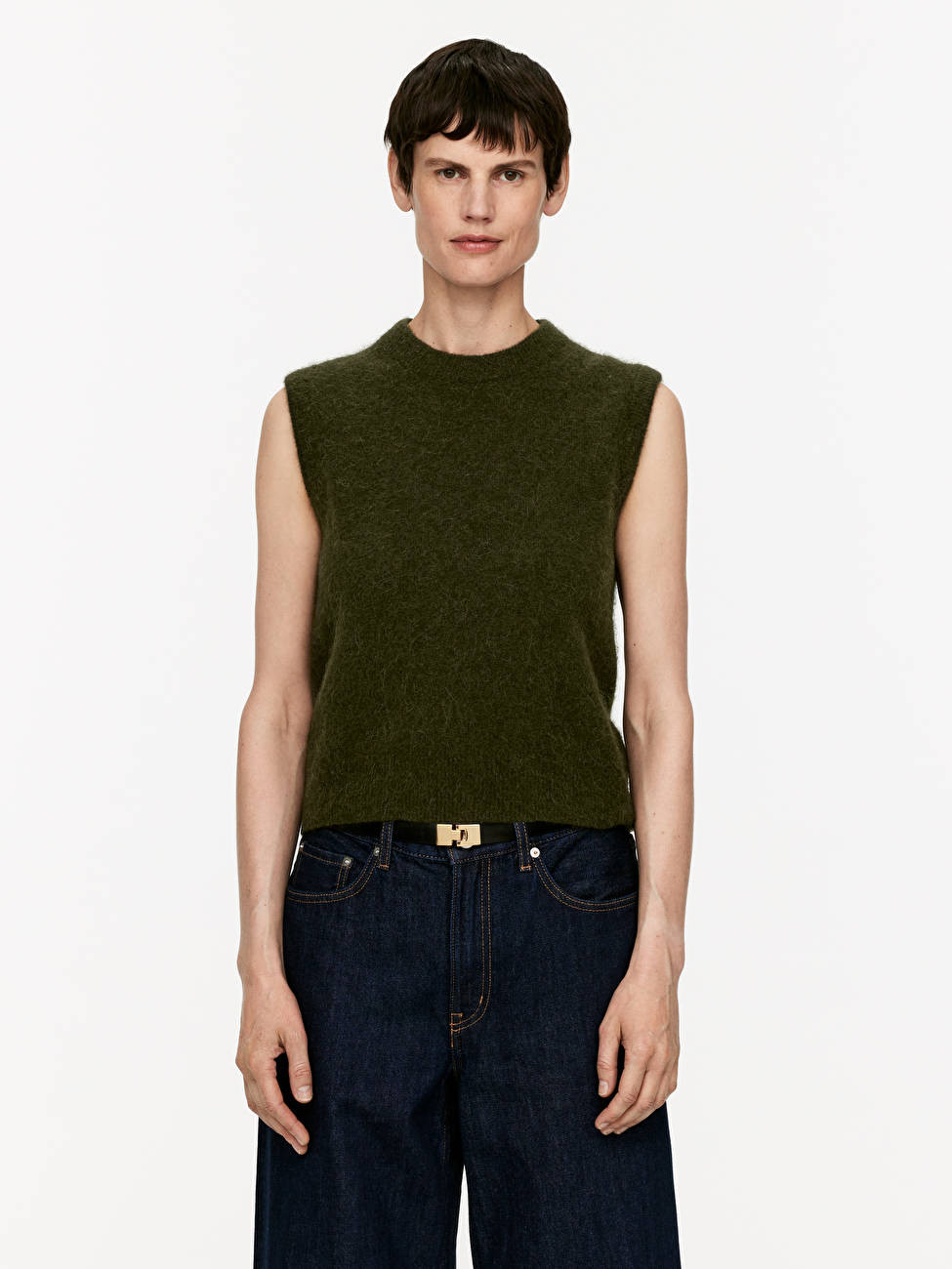 Alpaca-Wool Blend Vest | ARKET (US&UK)