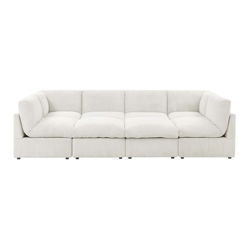 Arvill 8 - Piece Upholstered Sectional | Wayfair North America