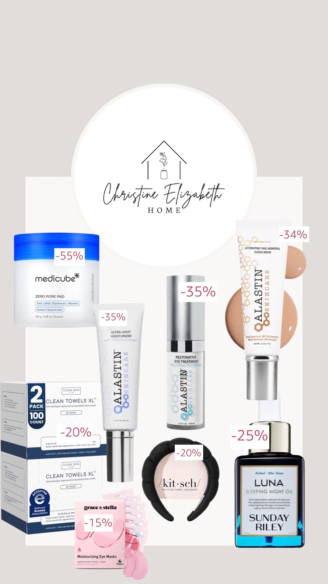 Amazon beauty finds on sale ‼️ i looovr alastin skincare. I restocked my tinted spf + added the eye cream. the medicine pore pads are 100% worth the hype and i can not wish to try the Sunday Riley lunanight

#LTKGiftGuide #LTKselfcare #LTKBeauty
