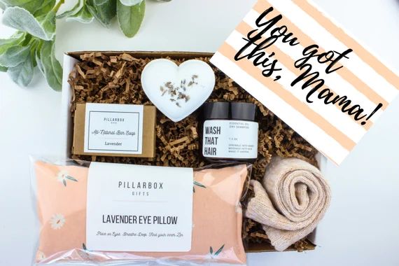 New Mom Spa Gift Box New Mom Relaxation Care Package | Etsy | Etsy (US)