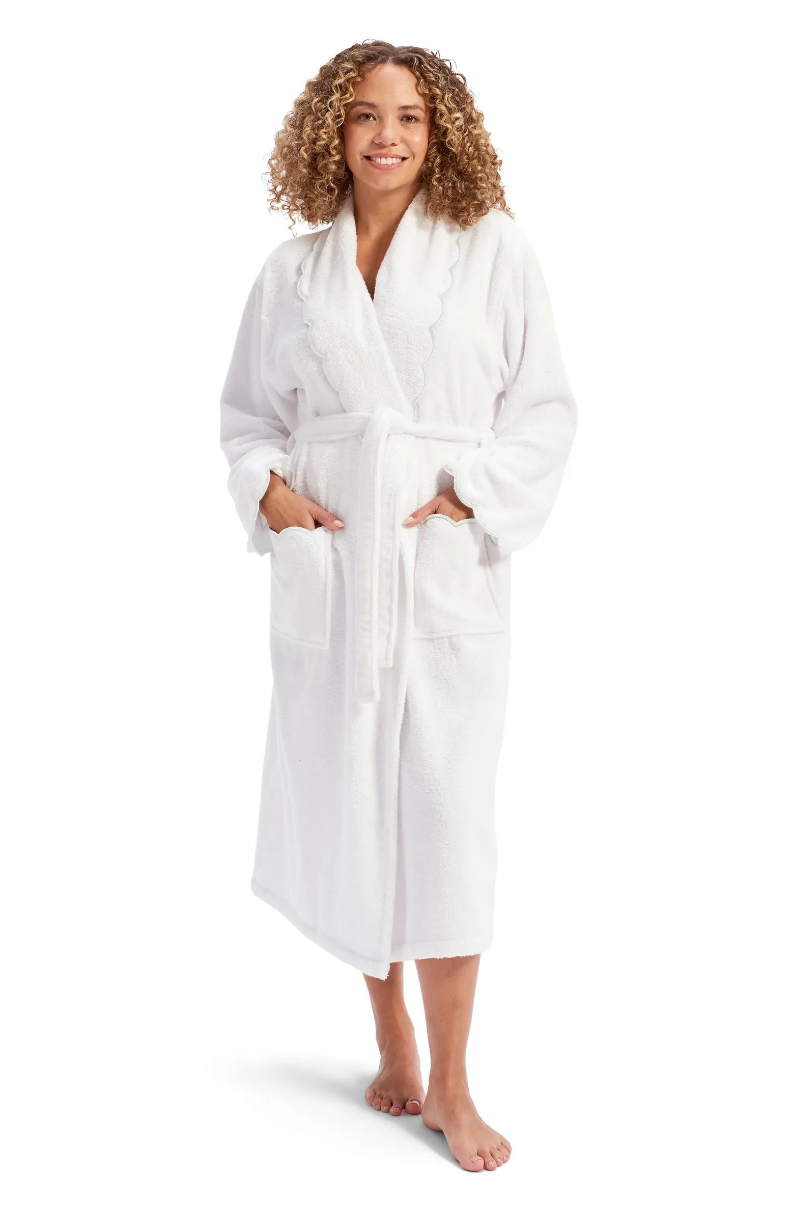 Scallop Edge Super Soft Luxury Robe | Nordstrom