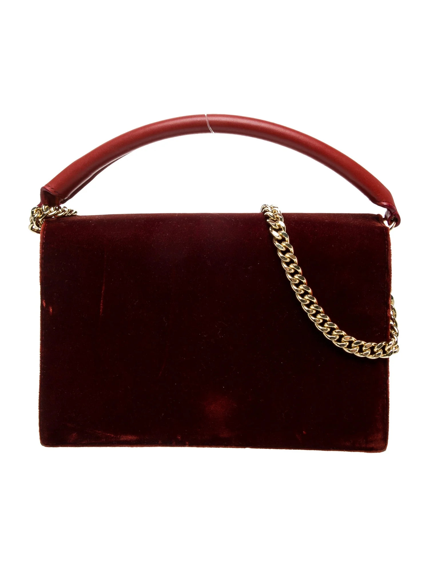 Velvet Top Handle Bag | The RealReal
