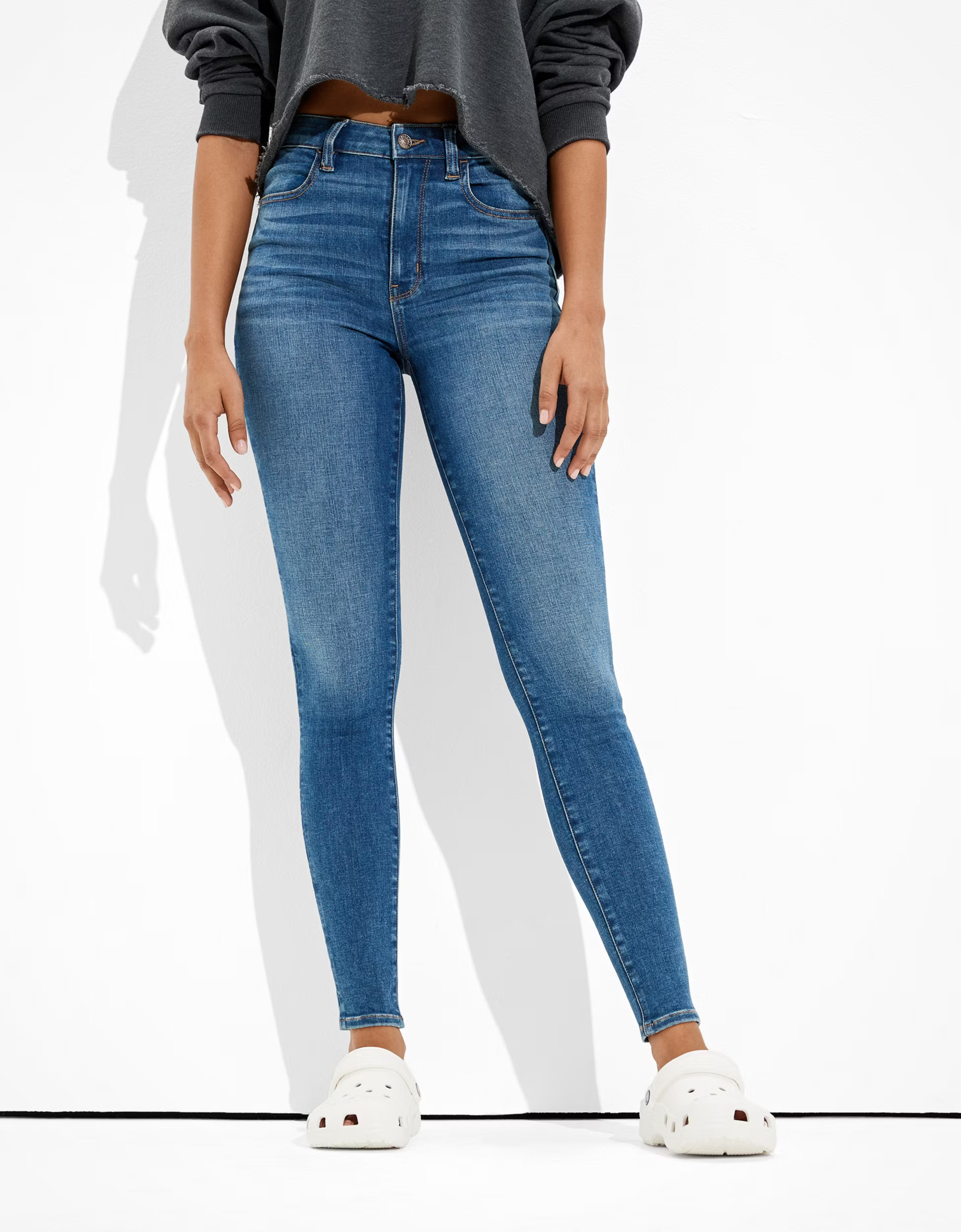 AE Ne(x)t Level Super High-Waisted Jegging | American Eagle Outfitters (US & CA)
