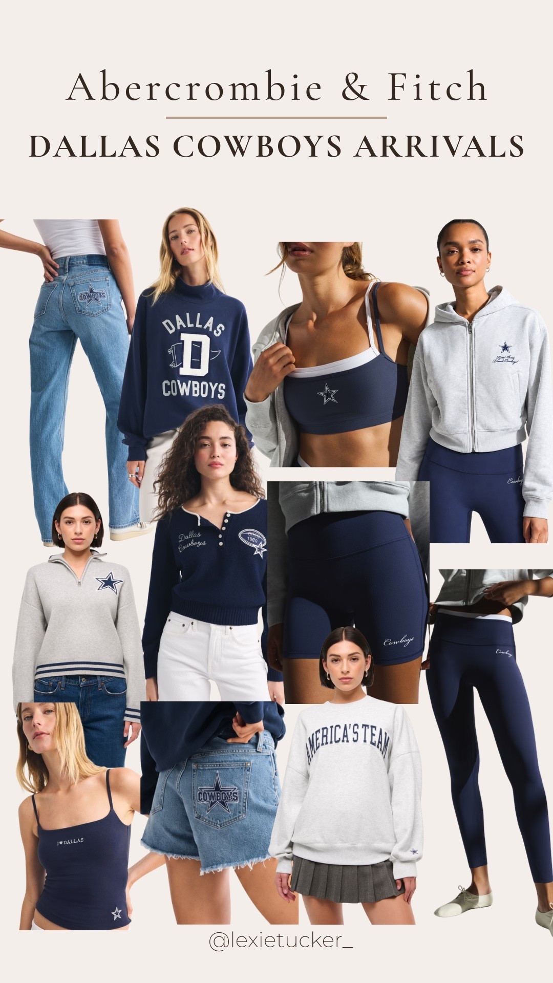 Completely obsessed with the Cowboys gear! 

This will sell out fast too!