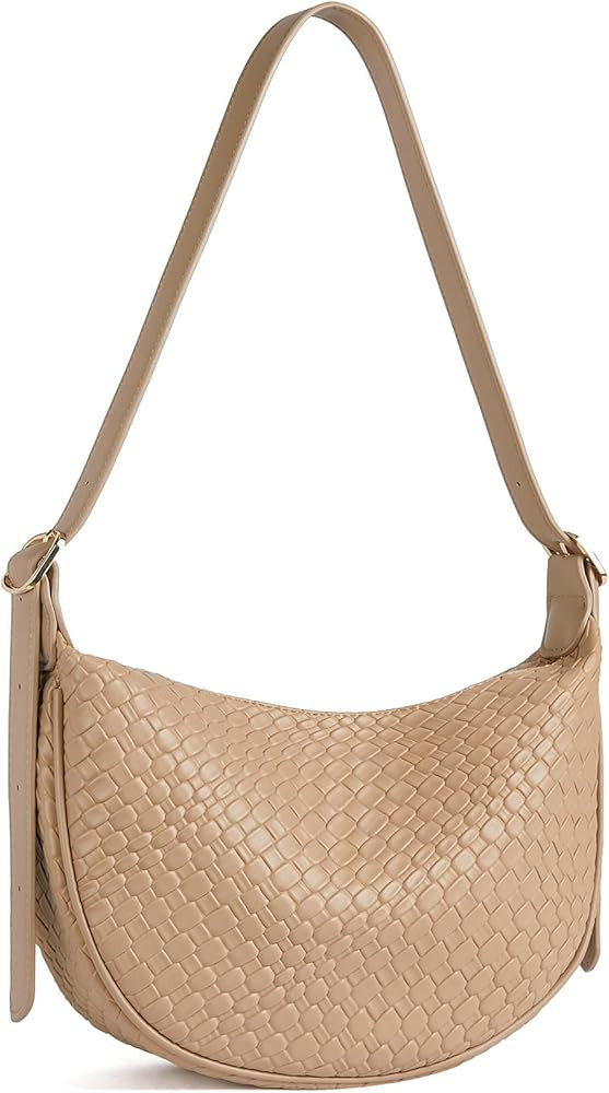 BOSTANTEN Purses for Women Small Crossbody Bags Crescent Shoulder Bag Hobo Handbag with Adjustabl... | Amazon (US)