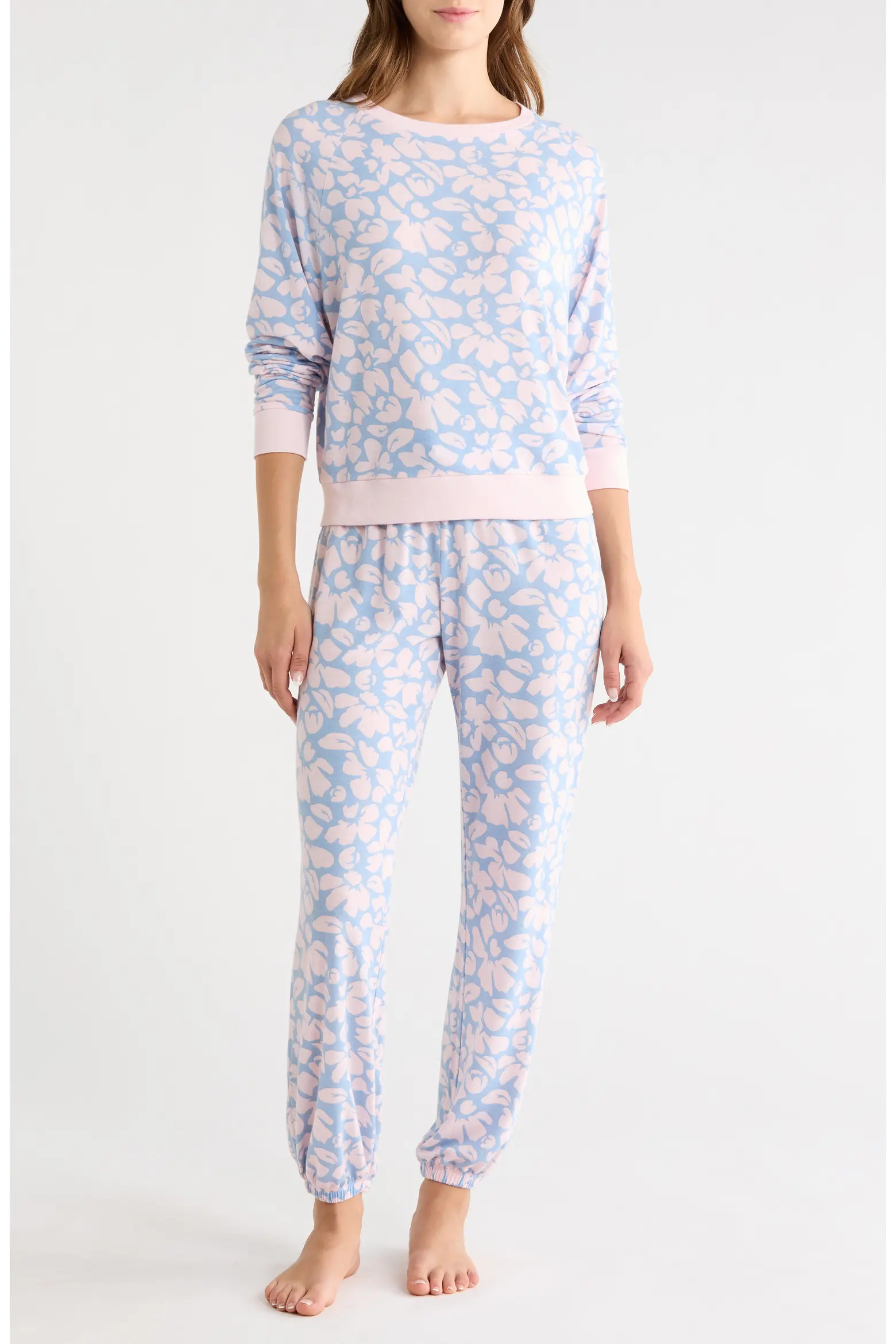 Star Seeker Brushed Jersey Pajamas (Women) | Nordstrom | Nordstrom