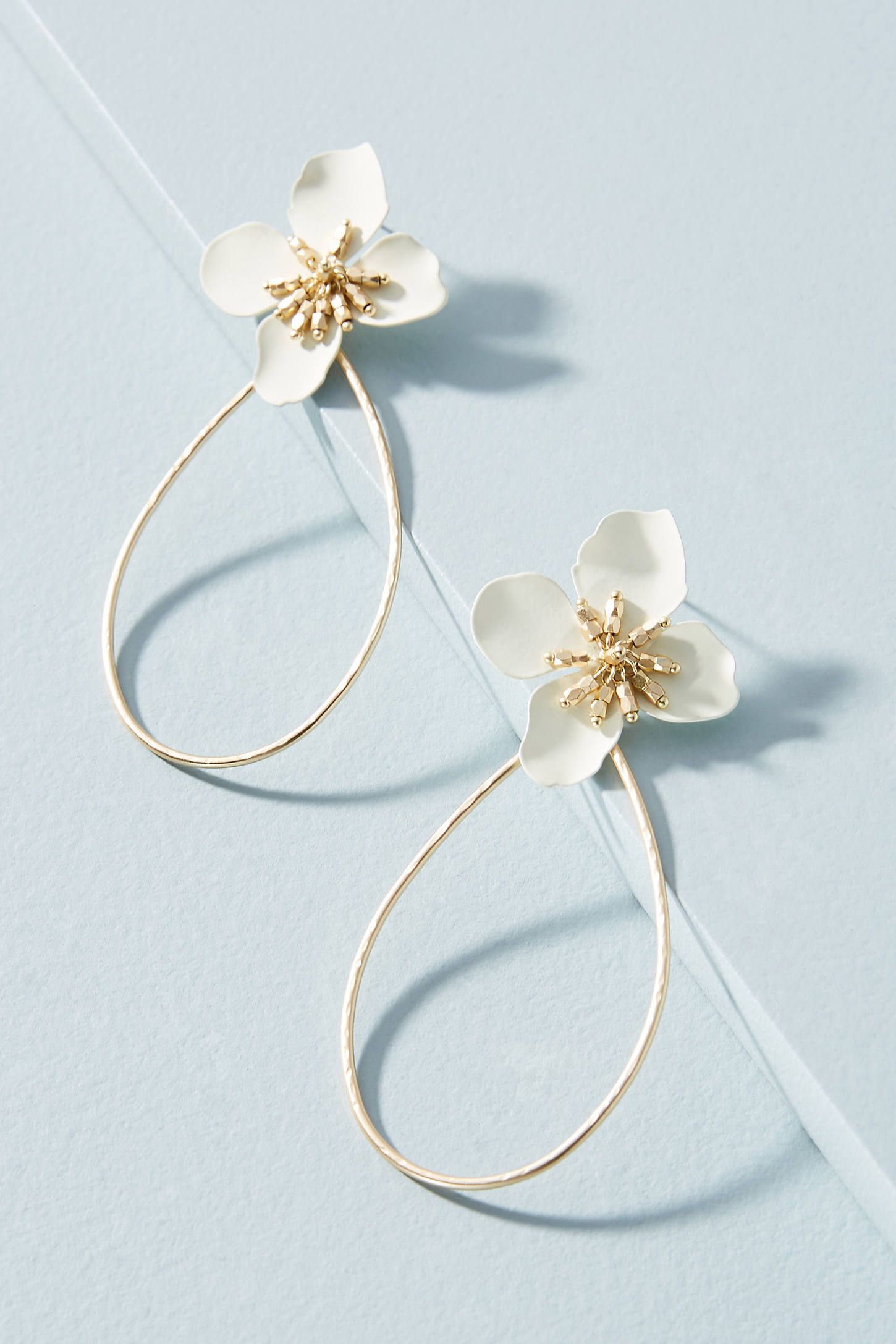 Mireille Floral Drop Earrings | Anthropologie (US)