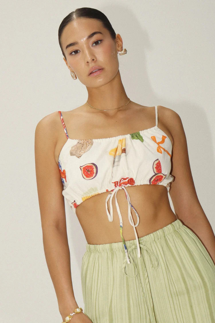 Amalfi Crop Top | Confête