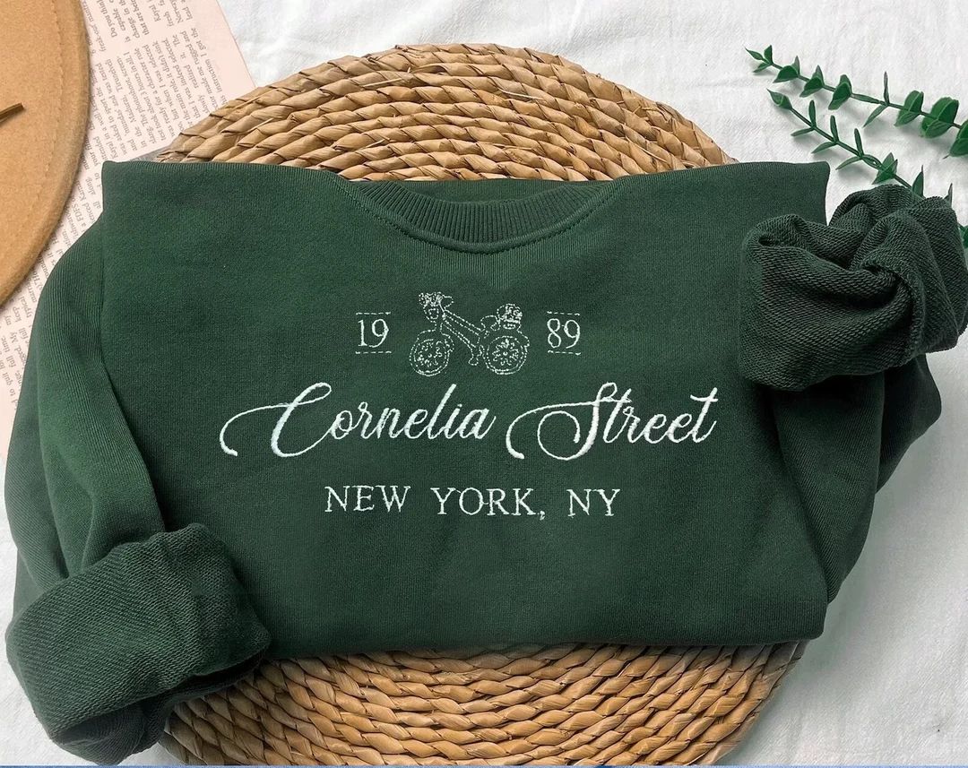 Cornelia Street Embroidered Crew Country Girl Merch - Etsy | Etsy (US)