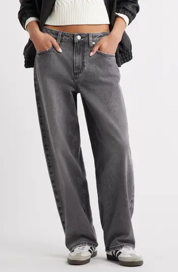 BP. Mid Rise Baggy Barrel Jeans | Nordstrom | Nordstrom