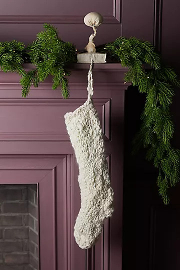 Chunky Knit Wool Stocking | Anthropologie (US)