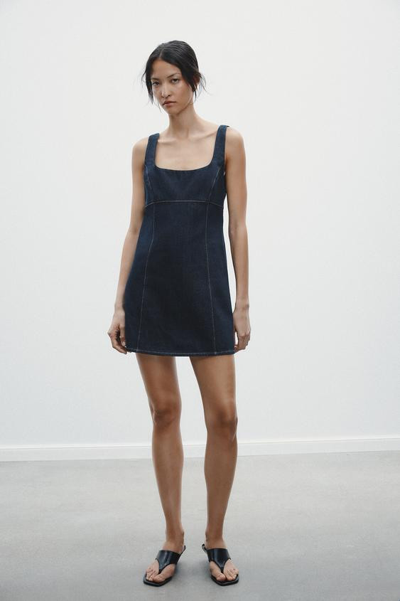 DENIM TRF DRESS | Zara US