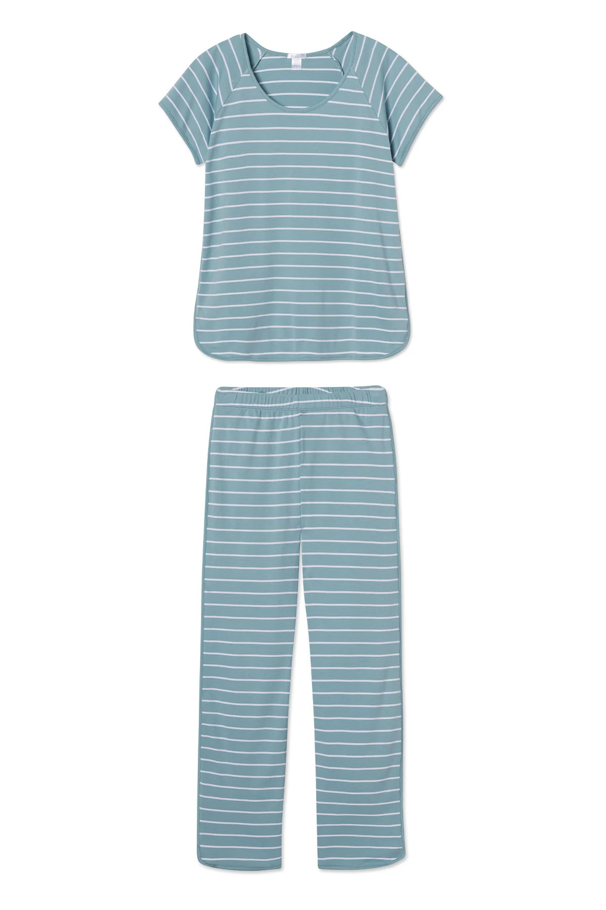 Pima Short-Long Set in Chateau | LAKE Pajamas