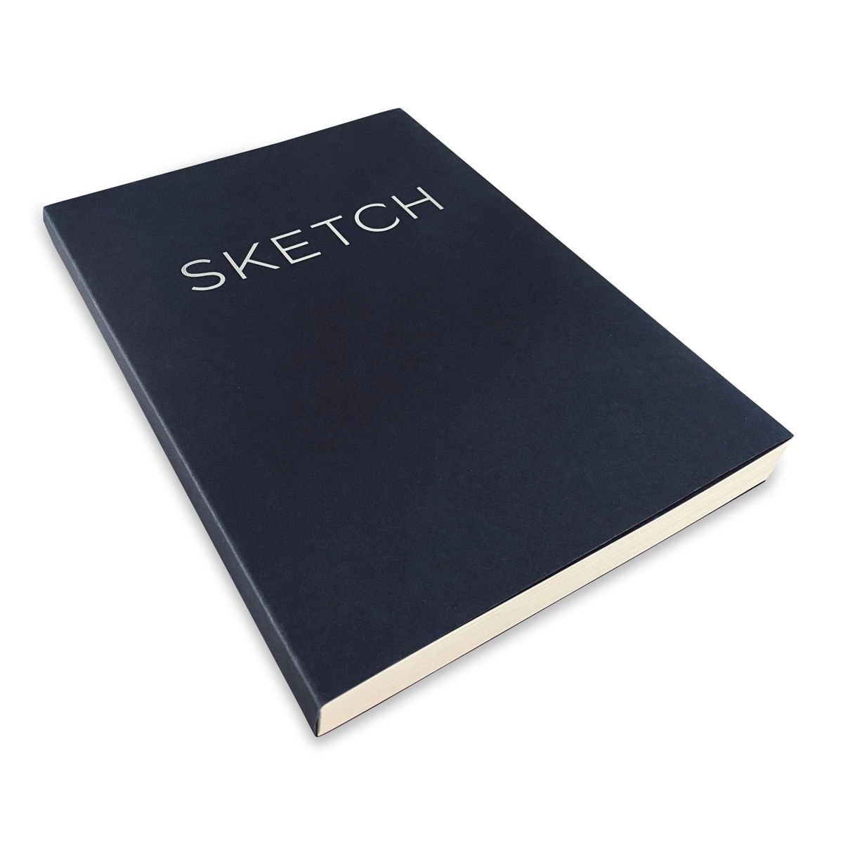 Blank Sketchbook 8"x 11.41" Black- Piccadilly | Target