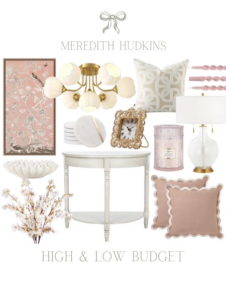 Amazon, Amazon, home Meredith Hudkins, preppy classic, timeless, traditional, grand, millennial, pillow, cover, pillowcase, throw pillow, accent, pillow post stems, cherry blossom, stem, artificial greenery, artificial flowers, table lamp, scalloped pillow, pink pillow, pink art, nursery, little girls, nursery, little girls room, chandelier, coaster clock, furniture, neutral, home, decorative accents 

#LTKhome #LTKfindsunder50 #LTKstyletip