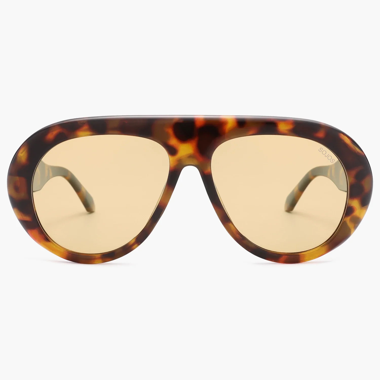 Women Men Polarized Aviator Oversized Sunglasses SJ2390 | SOJOS VISION | SOJOS VISION