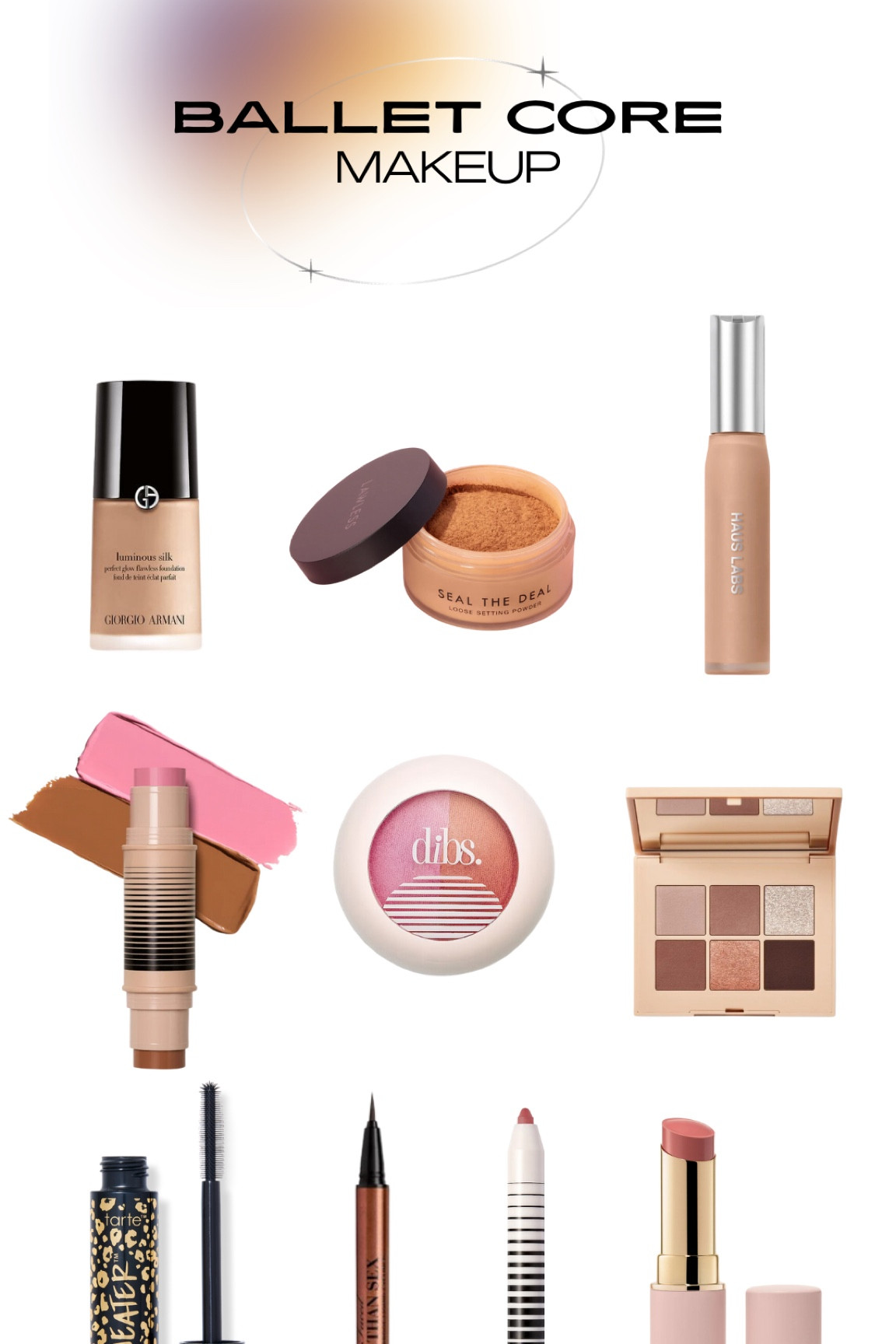 Ballet core makeup look 

#LTKSeasonal #LTKbeauty #LTKfindsunder100