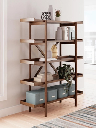 Lyncott 70" Bookcase", Brown | Ashley