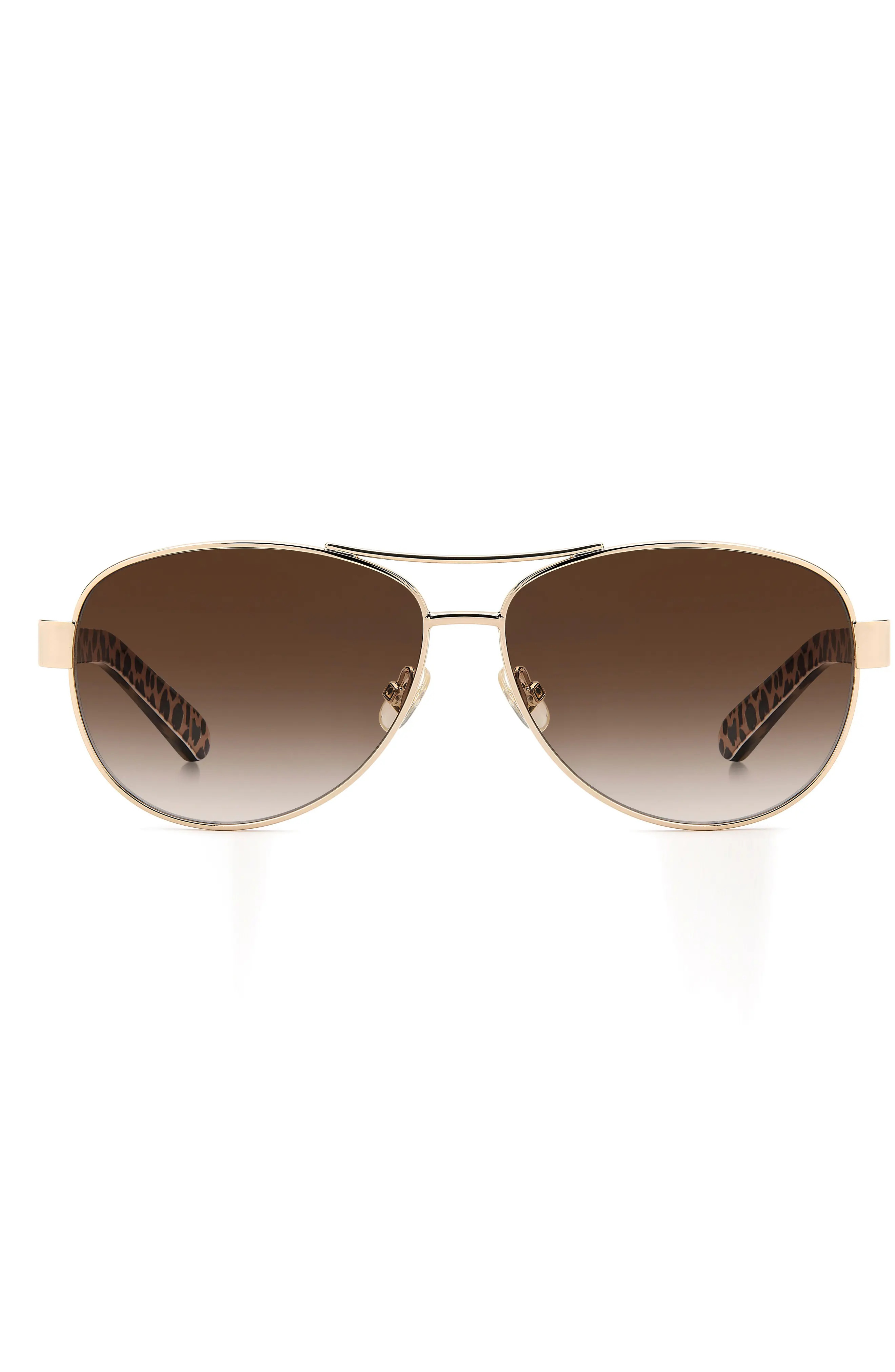 dalia 58mm gradient pilot sunglasses (Women) | Nordstrom | Nordstrom