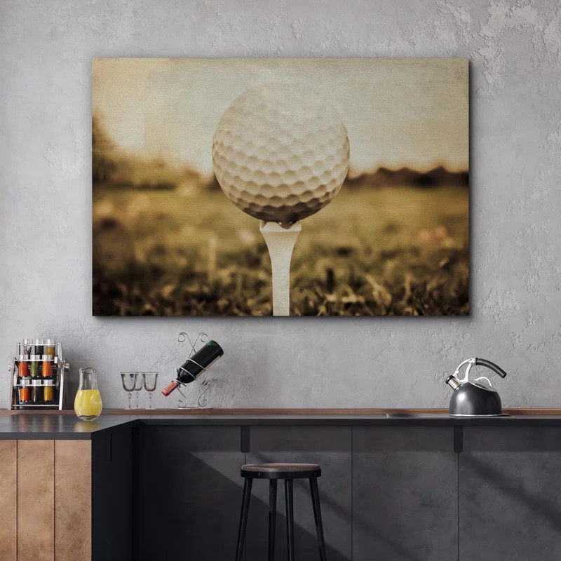 IDEA4WALL Golf Ball Sports Kid's Room Vintage Retro Photography Wall Decor Classic Dramatic For B... | Wayfair North America