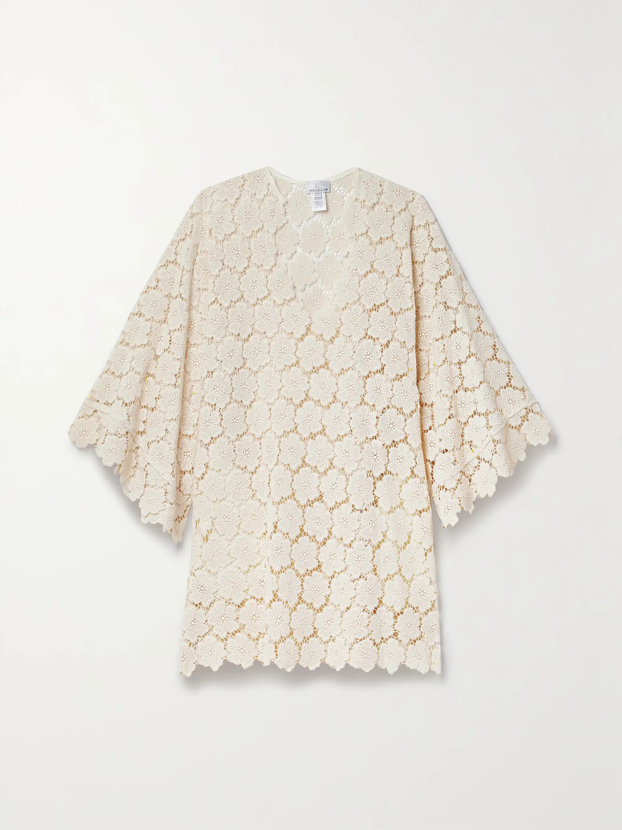 Gianina cotton guipure lace top | NET-A-PORTER (US)