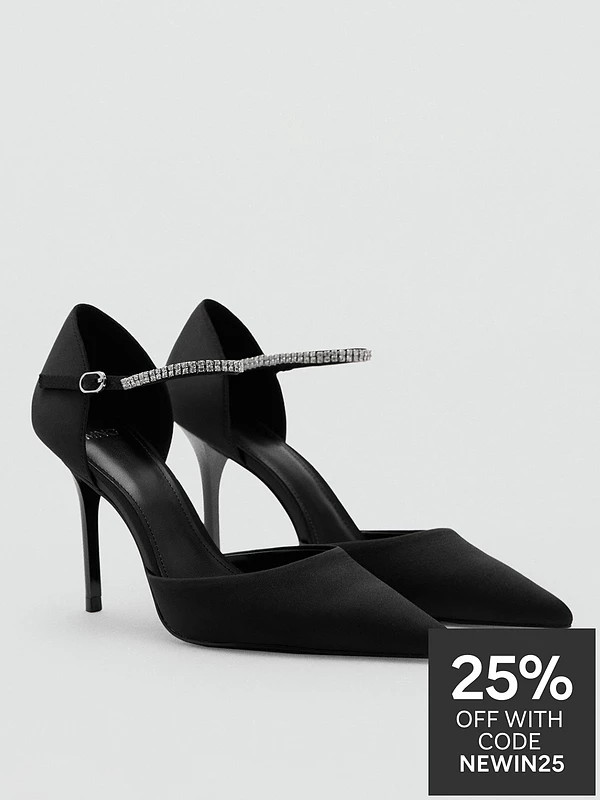 Mango Embellished Court Shoe | Very (UK)