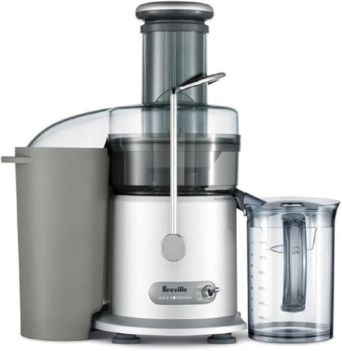 Breville the Juice Fountain Plus Centrifugal Juicer, JE98XL, Brushed Stainless Steel | Amazon (US)