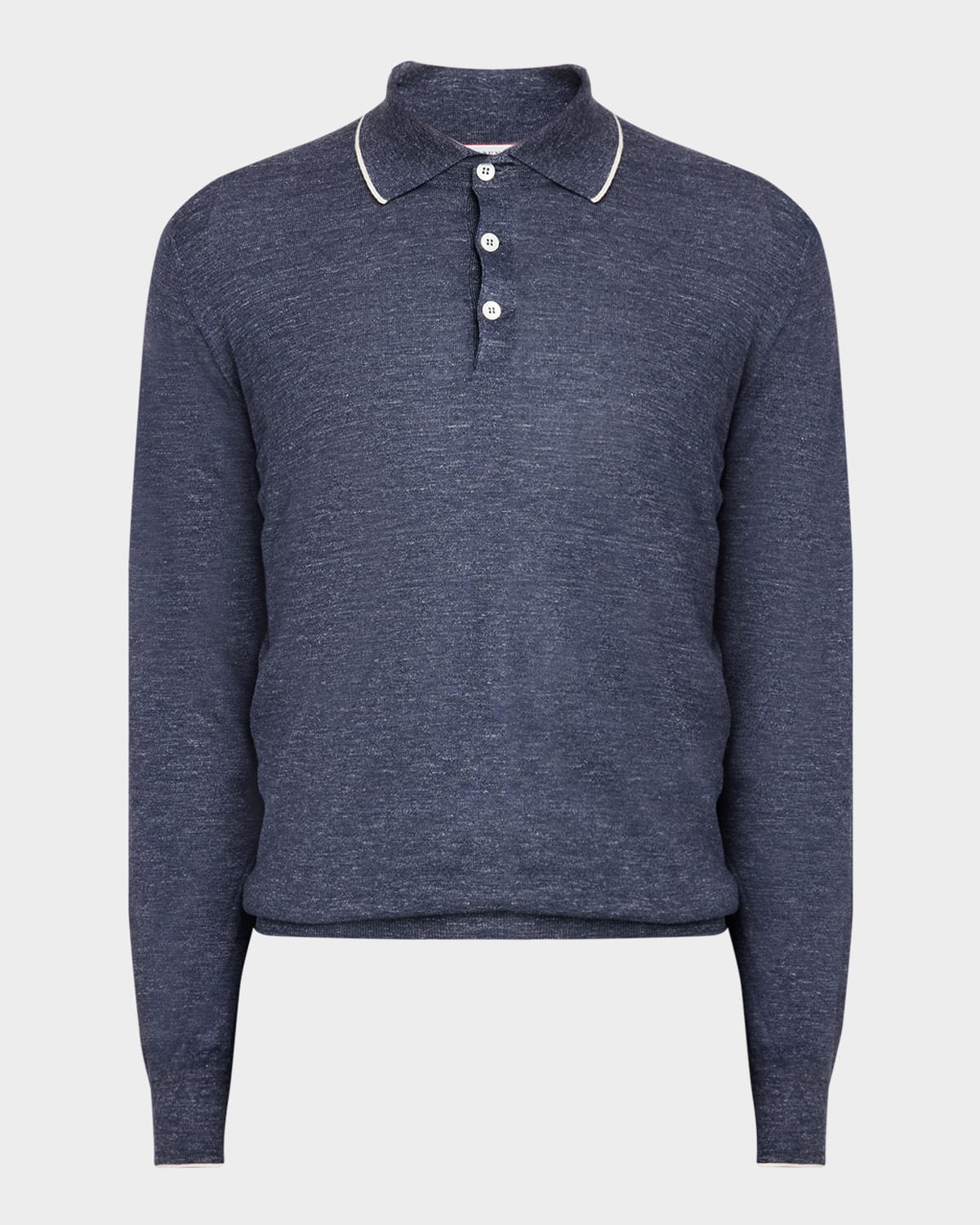Men & apos;s Cashmere Tipped-Collar Polo Sweater | Neiman Marcus