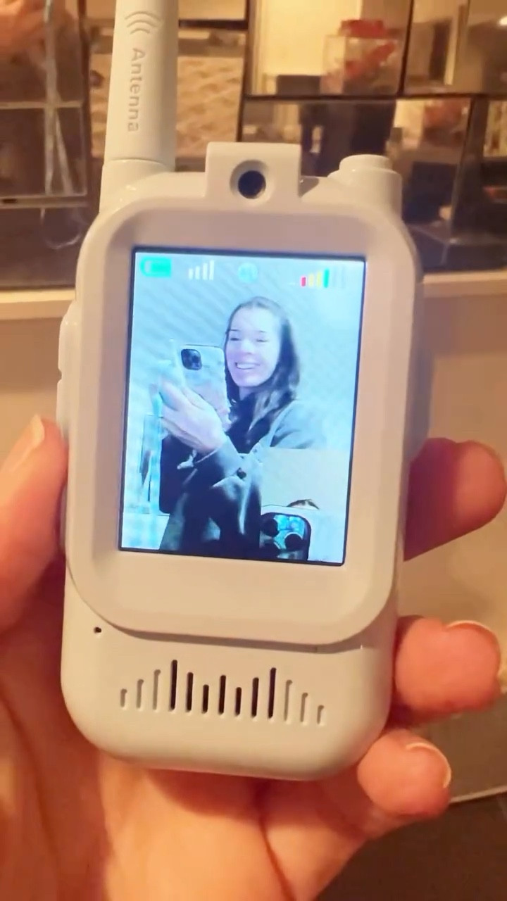 Comment “shop” and I’ll send you all the details! 

📲 It’s basically FaceTime... without the danger of a smartphone. They LOVE pressing the button and hearing your voice.
It feels high-tech to them... but it’s so simple. Hours of fun for siblings and friends!

#ScreenFreeFun #ParentingTools #MomFind
#KidsTech #amazonkids