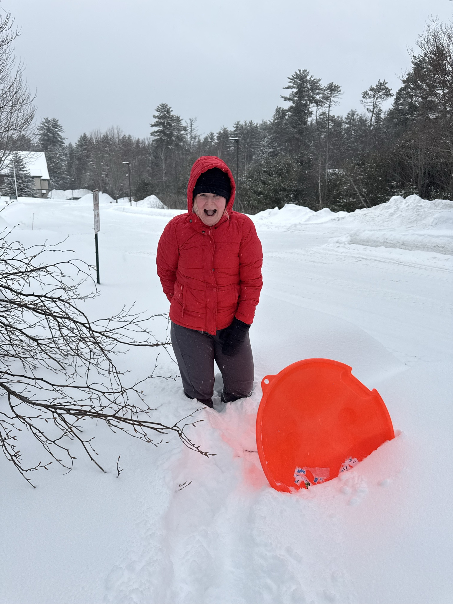 When the snow goes up to your thighs😅 

Thankfully I have the perfect outerwear. 

#LTKActive #LTKSeasonal #LTKPetite