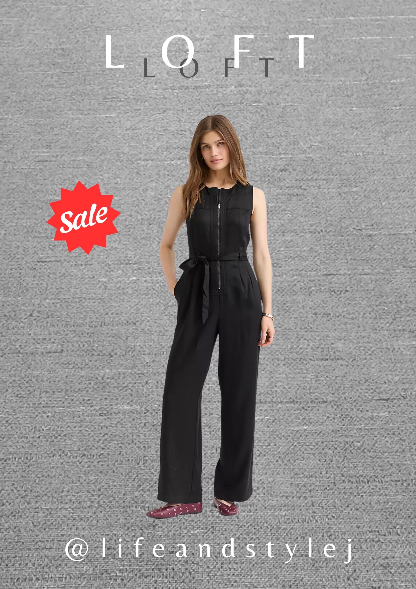 The Loft seamed zip jumpsuit is a flattering midlife essential with clean lines and a modern fit. Style it with a fitted blazer and ankle boots for winter polish, or add a belt and statement earrings for an elevated ageless look. #midlifefashion #agelessstyle #winterstyle #modernwardrobe #timelessfashion 

#LTKSeasonal #LTKOver40 #LTKSaleAlert