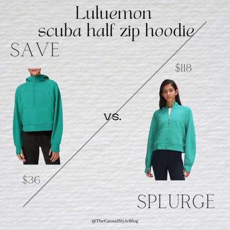 Save with the Amazon or splurge on the lululemon sweatshirt! 



#LTKFitness #LTKU #LTKBacktoSchool