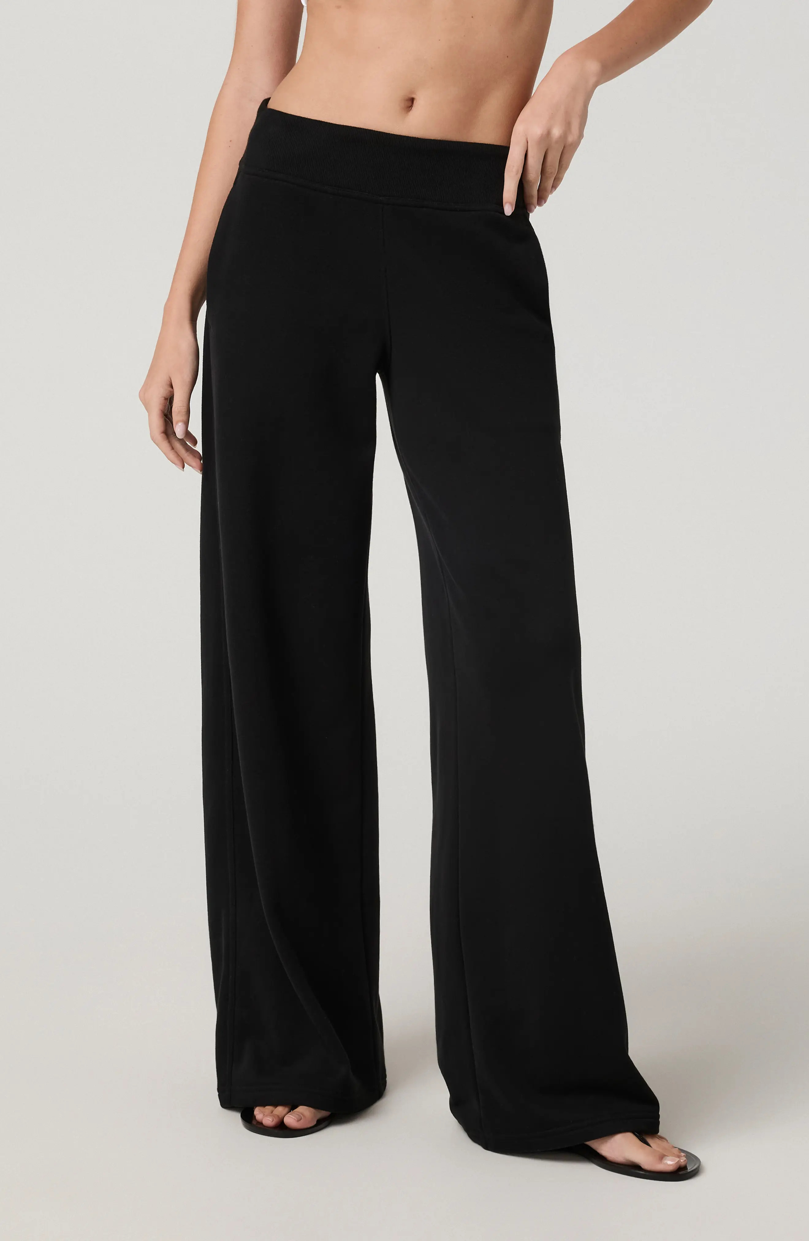 Vuori Sedona Mid Rise Wide Leg Sweatpants (Women) | Nordstrom | Nordstrom