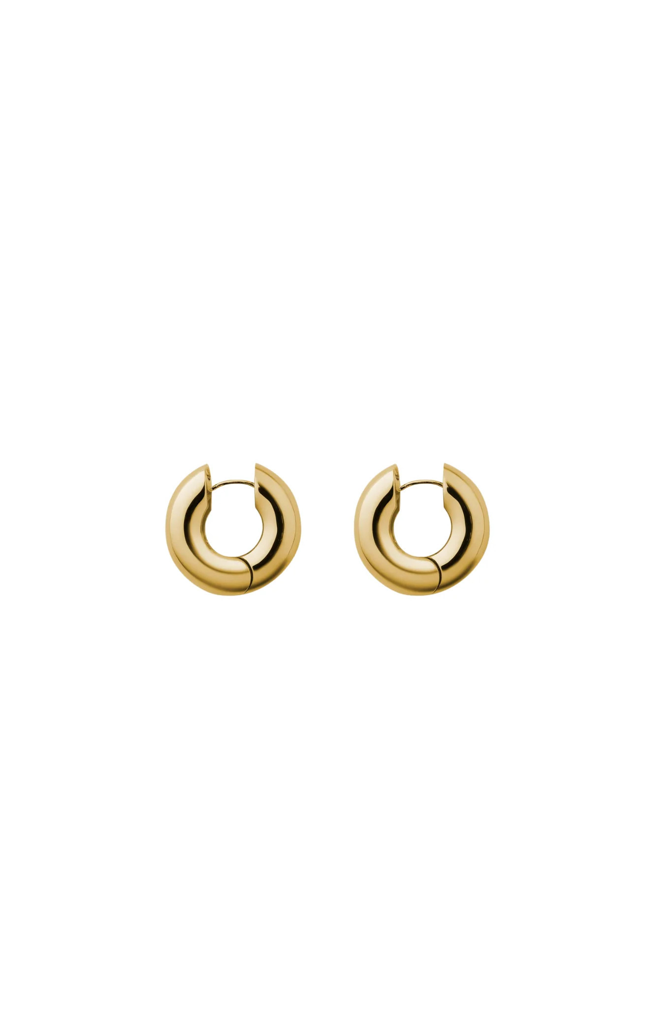 Devon Hoops in Gold | Oliver Clothing