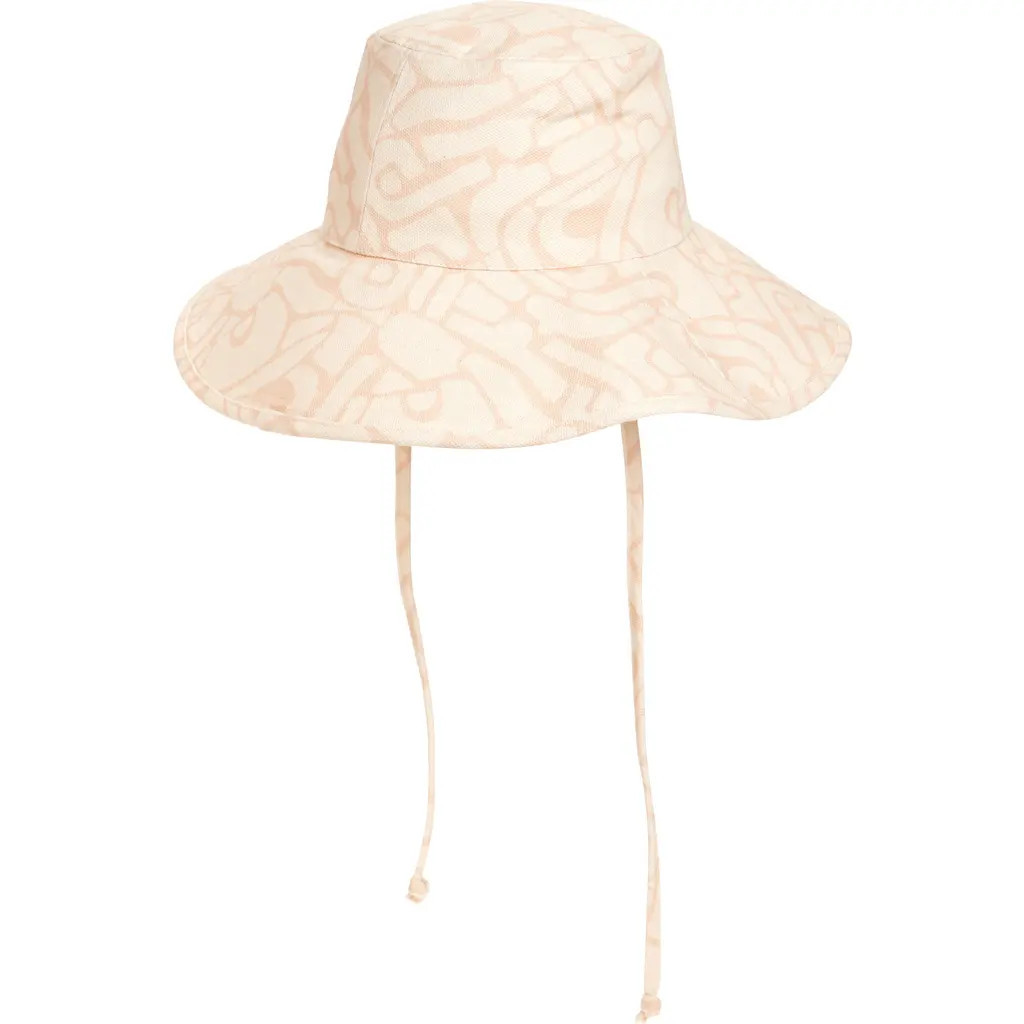 Lack of Color Holiday Canvas Bucket Hat in Dusty Rose at Nordstrom, Size Small | Nordstrom