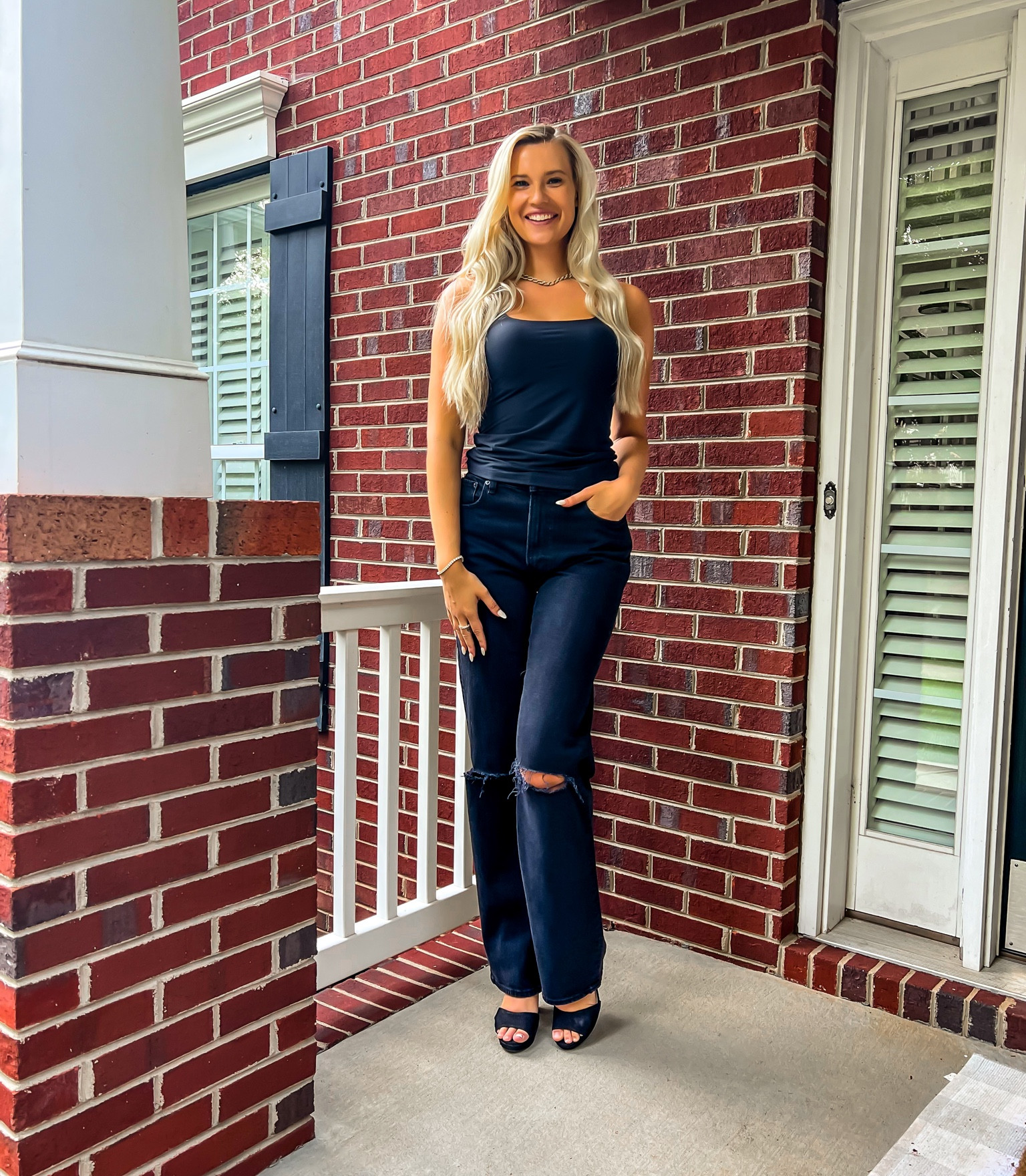 Classic all black outfit🖤

Top: size small | fits tts
Jeans: size 27 long | fits tts

Abercrombie, Abercrombie denim, Abercrombie jeans, black jeans, black tank top, girls night out, date night outfit, & gold jewelry 

#LTKFindsUnder100 #LTKU #LTKStyleTip