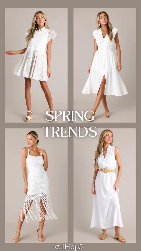 Summer trend alert: All White!Check out these gorgeous pieces from Red Dress and take 20% off site-wide with code: TREAT20White dresses, summer dress, red dress boutique, white outfit ideas

#LTKSaleAlert #LTKSummerSales #LTKStyleTip
